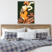 Devil's Auction Woman in Costume Theater Canvas Afdruk (Insitu (Slaapkamer))