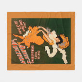 Devil's Auction Woman in Costume Theater Fleece Deken (Voorkant (Horizontaal))