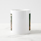 Devil's Auction Woman in Costume Theater Grote Koffiekop (Voorkant)