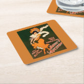 Devil's Auction Woman in Costume Theater Kartonnen Onderzetters (Schuin)