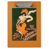 Devil's Auction Woman in Costume Theater Klembord (Voorkant)