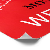 Devil's ballon, Halloween Welcome Poster (Hoek)