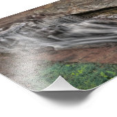 Devil's Bathtub, Hocking Hills State Park, Ohio Foto Afdruk (Hoek)