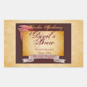  Devil's Brew Halloween Bottle Stickers (Voorkant)