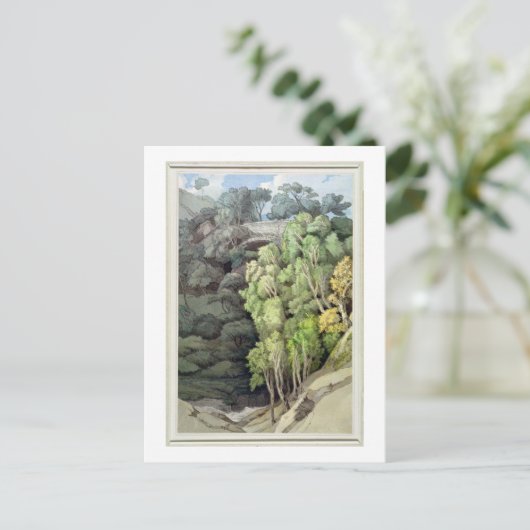 Devil's Bridge, 1810 (m/v c met pen en inkt boven  Briefkaart (Staand voorkant)