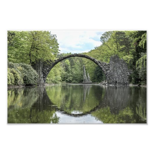 Devils Bridge - Duitsland Foto Afdruk (Voorkant)
