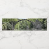 Devils Bridge - Duitsland Waterfles Etiket (Enkel label)