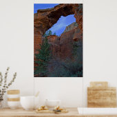 Devil's Bridge in Sedona, AZ 3445 Poster (Keuken)