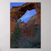 Devil's Bridge in Sedona, AZ 3445 Poster (Voorkant)
