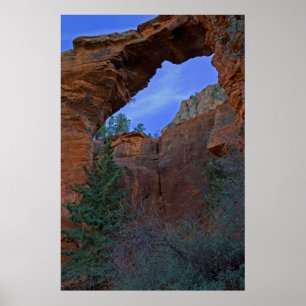 Devil's Bridge in Sedona, AZ 3445 Poster