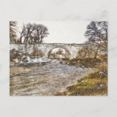 Devils Bridge Kirkby Lonsdale Kunstprint Briefkaart (Voorkant)