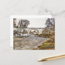 Devils Bridge Kirkby Lonsdale Kunstprint Briefkaart
