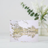 Devil's Bridge Kirkby Lonsdale Pencil Sketch Briefkaart (Staand voorkant)