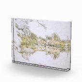 Devil's Bridge Kirkby Lonsdale Pencil Sketch Fotoblokken (Rechts)