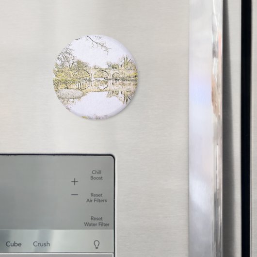 Devil's Bridge Kirkby Lonsdale Pencil Sketch Magneet (Insitu (Koelkast))