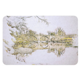 Devil's Bridge Kirkby Lonsdale Pencil Sketch Magneet