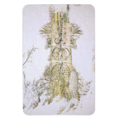 Devil's Bridge Kirkby Lonsdale Pencil Sketch Magneet (Verticaal)