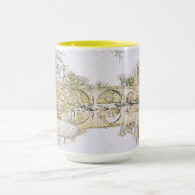 Devil's Bridge Kirkby Lonsdale Pencil Sketch