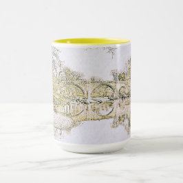 Devil's Bridge Kirkby Lonsdale Pencil Sketch Mok