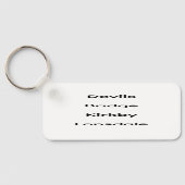 Devil's Bridge Kirkby Lonsdale Pencil Sketch Sleutelhanger (Achterkant)