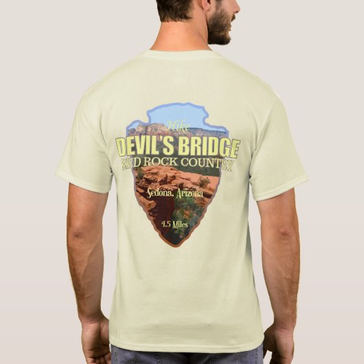 Devil's Bridge (pijlpunt) T-shirt (Achterkant)