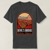 Devils Bridge Sedona Arizona T-shirt (Design voorkant)