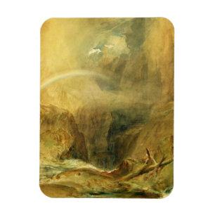 Devil's Bridge, St. Gotthard's Pass, c.1804 (w/c a Magneet