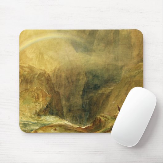 Devil's Bridge, St. Gotthard's Pass, c.1804 (w/c a Muismat (Met muis)