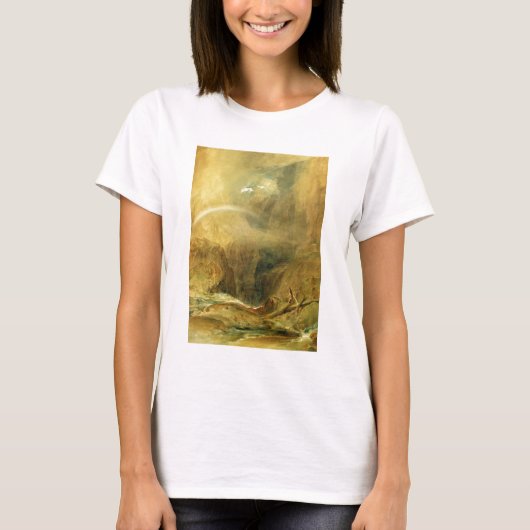 Devil's Bridge, St. Gotthard's Pass, c.1804 (w/c a T-shirt (Voorkant)
