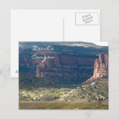 Devil's Canyon, Fruita, Colorado Briefkaart (Voorkant / Achterkant)