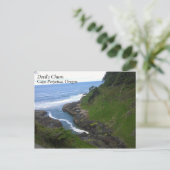 Devil's Churn, Cape Perpetua, OF Briefkaart (Staand voorkant)