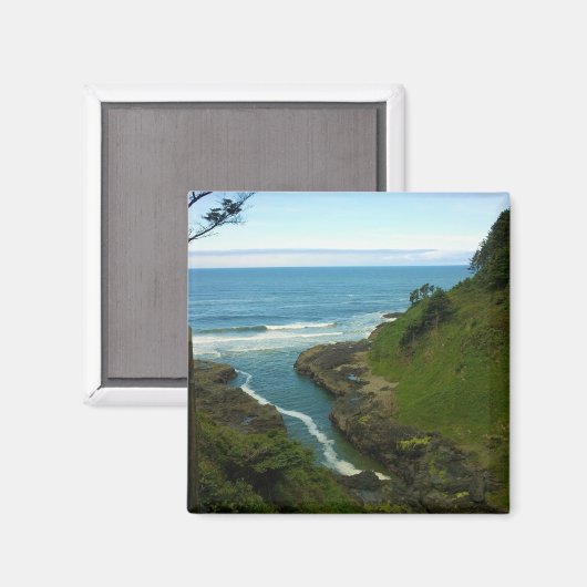 Devil's Churn, Cape Perpetua, OF Magneet (Voorkant / Achterkant)