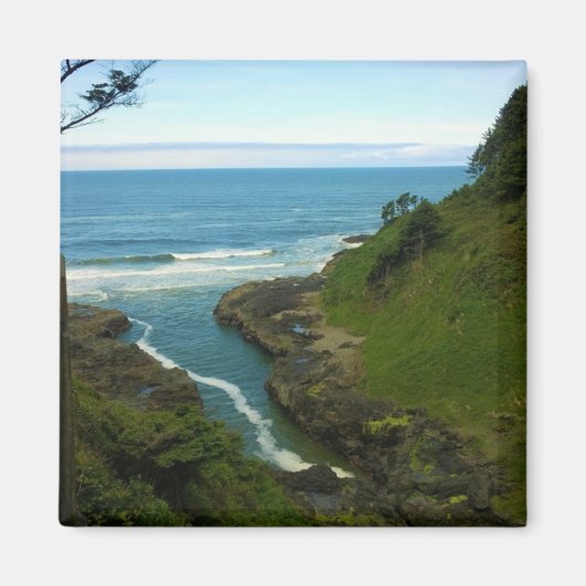 Devil's Churn, Cape Perpetua, OF Magneet (Voorkant)
