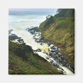 Devil's Churn, Cape Perpetua, Oregon Coast Magneet (Voorkant)