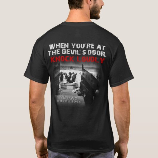 Devil's D-Day Memorial Shirt (Achterkant)