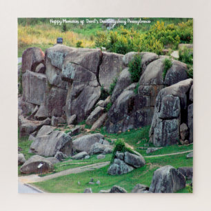Devil's Den Gettysburg Pennsylvania Jigzaag Puzzle Legpuzzel