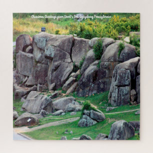 Devil's Den Gettysburg Pennsylvania Jigzaag Puzzle Legpuzzel