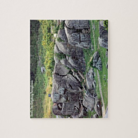 Devil's Den Gettysburg Pennsylvania Legpuzzel (Verticaal)