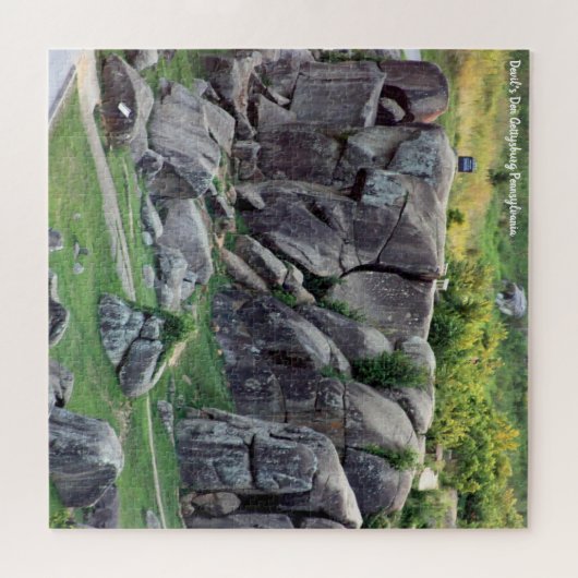 Devil's Den Gettysburg Pennsylvania Legpuzzel (Horizontaal)