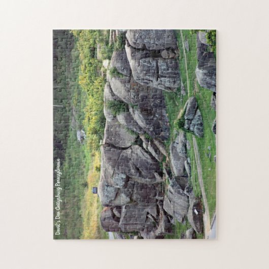 Devil's Den Gettysburg Pennsylvania Legpuzzel (Verticaal)