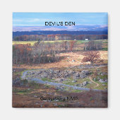 DEVIL'S DEN MAGNEET (Voorkant)