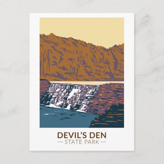 Devils Den State Park Arkansas  Briefkaart (Voorkant)