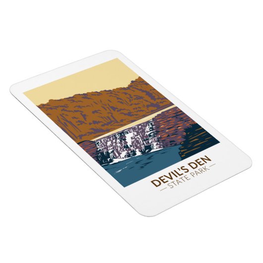 Devils Den State Park Arkansas  Magneet (Rechterzijde)