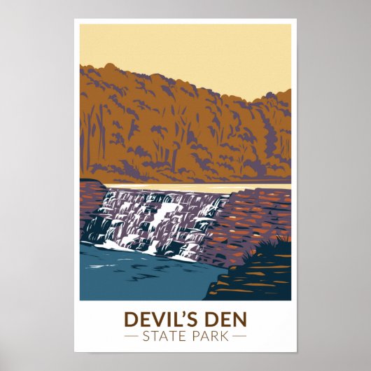 Devils Den State Park Arkansas  Poster (Voorkant)
