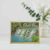 Devil's Den State Park Vintage Travel Briefkaart (Staand voorkant)