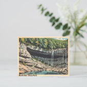 Devil's Den State Park  Waterval Briefkaart (Staand voorkant)