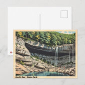 Devil's Den State Park  Waterval Briefkaart (Voorkant / Achterkant)