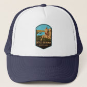 Devils Doorway Devil's Lake State Park Trucker Pet (Voorkant)