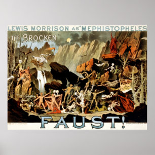 Devils en Faust Poster