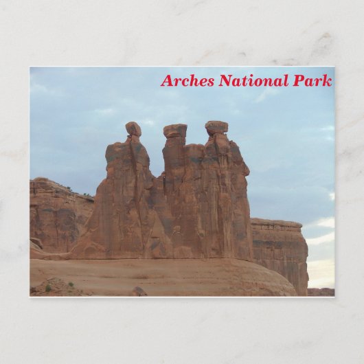Devil's Garden - Arches National Park Briefkaart (Voorkant)